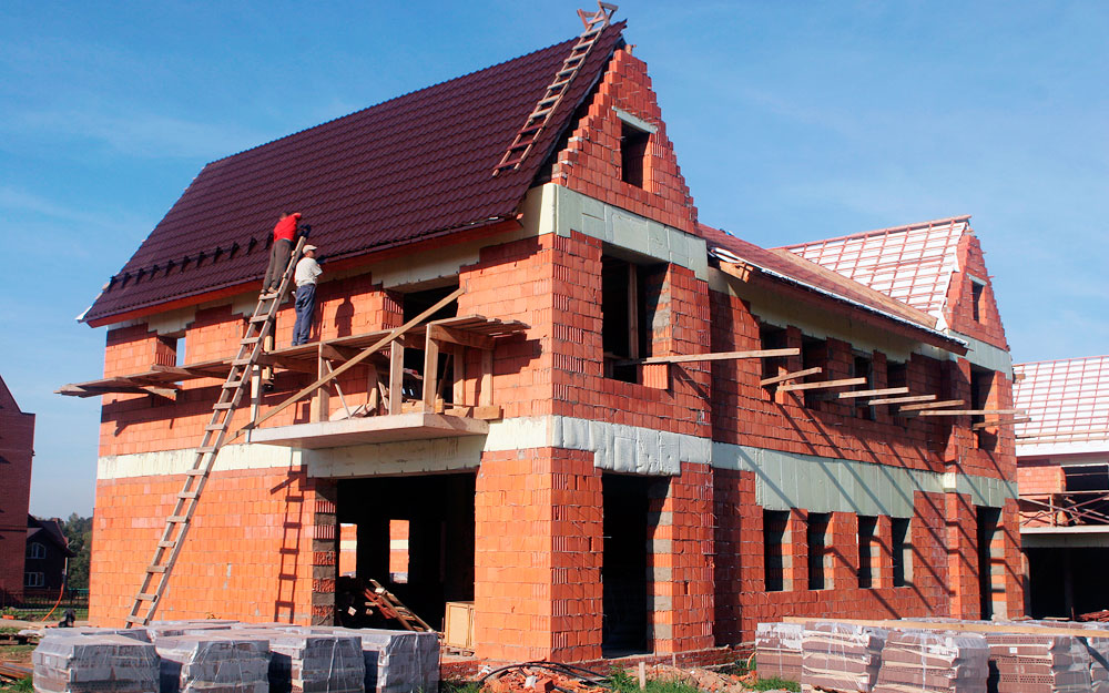 Строительство дома из керамического блока в Омске
